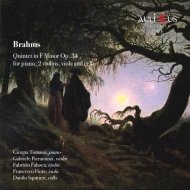 ALC 0122 BRAHMS: QUINTET IN F MINOR OP. 34 FOR PIANO, 2 VIOLINS, VIOLA AND CELLO